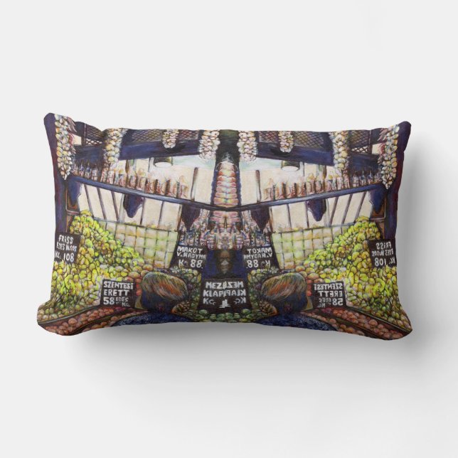 Dimensions of Curiosity Lumbar Cushion (Front)