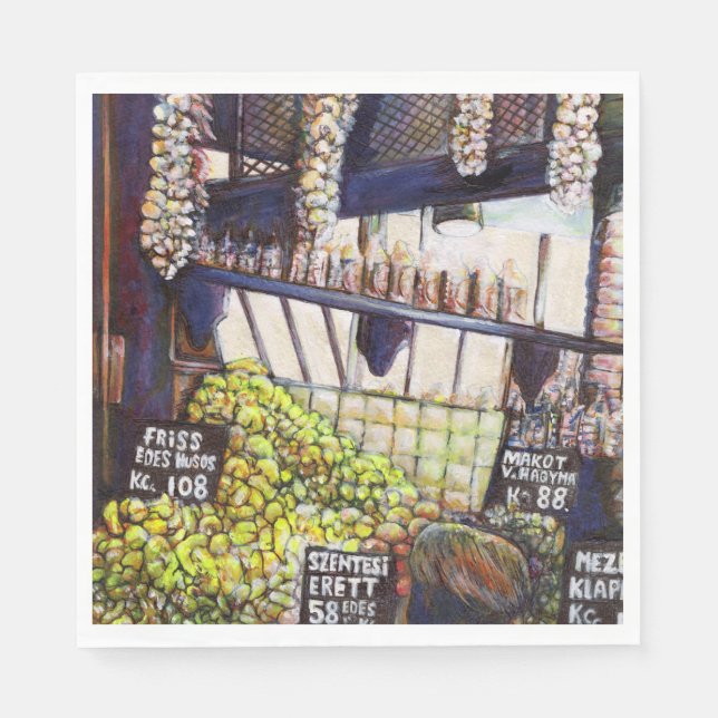 Dimensions of Curiosity Napkin (Front)