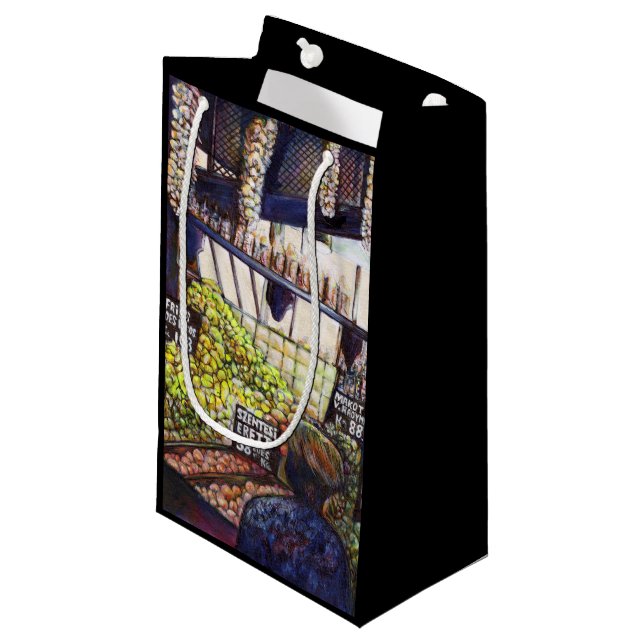 Dimensions of Curiosity Small Gift Bag (Front Angled)