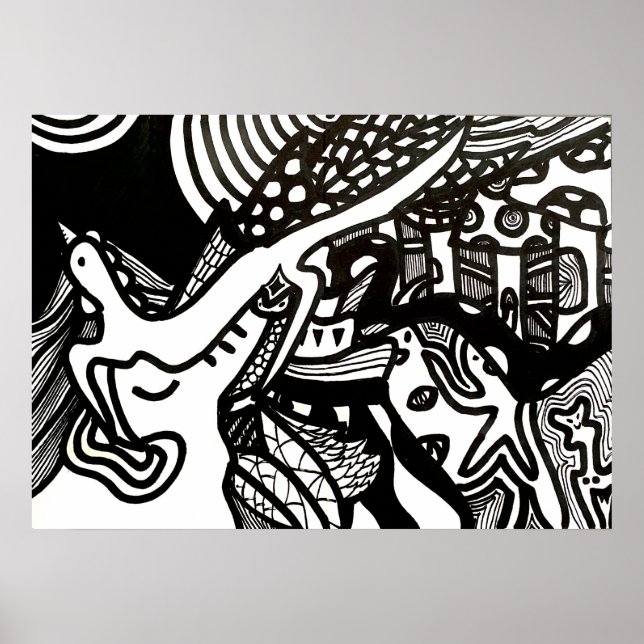 "DIMENSIONS" Poster (Front)