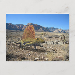 Dimetrodon Dinosaur Postcard