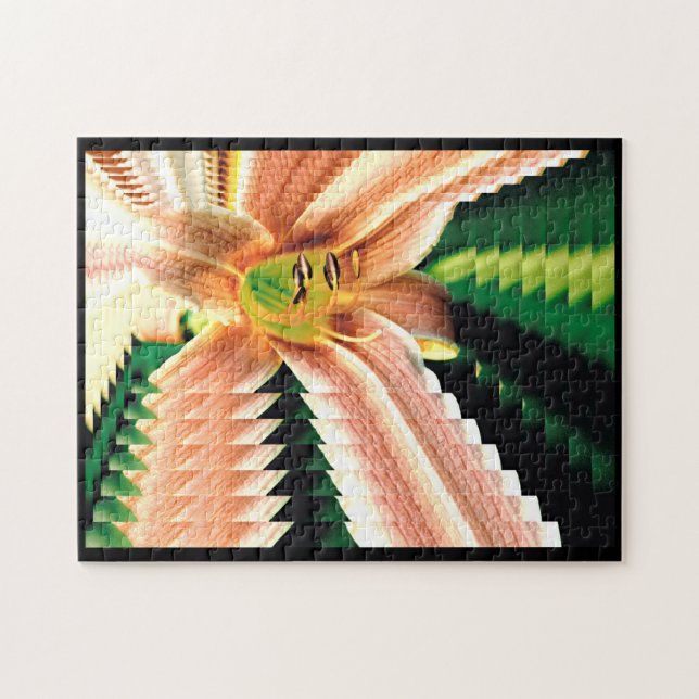 Diminishing Daylily Jigsaw Puzzle (Horizontal)