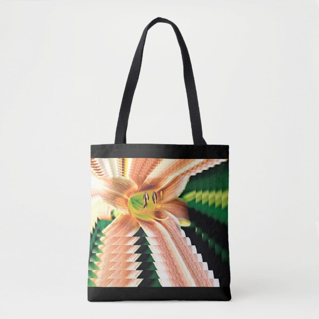 Diminishing Daylily Tote Bag (Front)