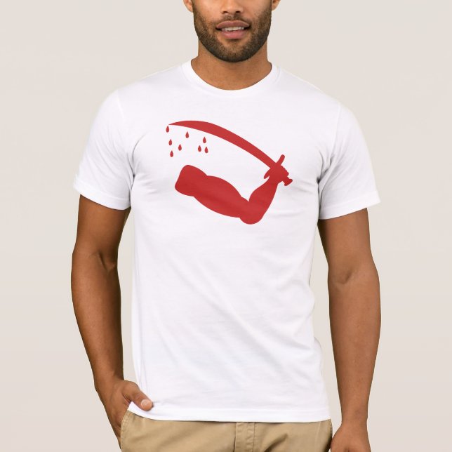 Dimmit's Goliad Flag Shirt (Front)