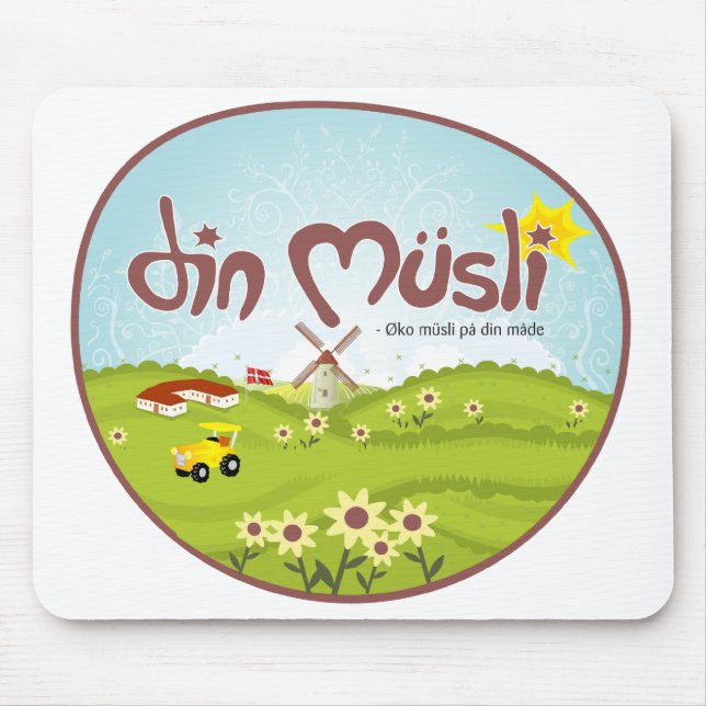 Din Musli Mousepad (Front)