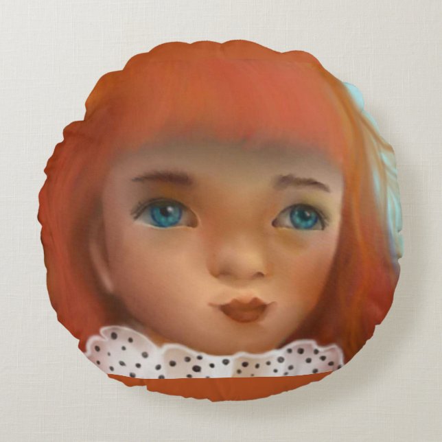 Dina Round Cushion (Front)