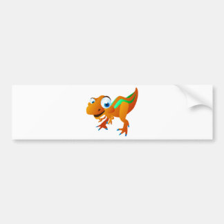 Dina The Dinosaur Bumper Sticker