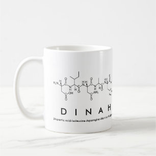 Dinah peptide name mug