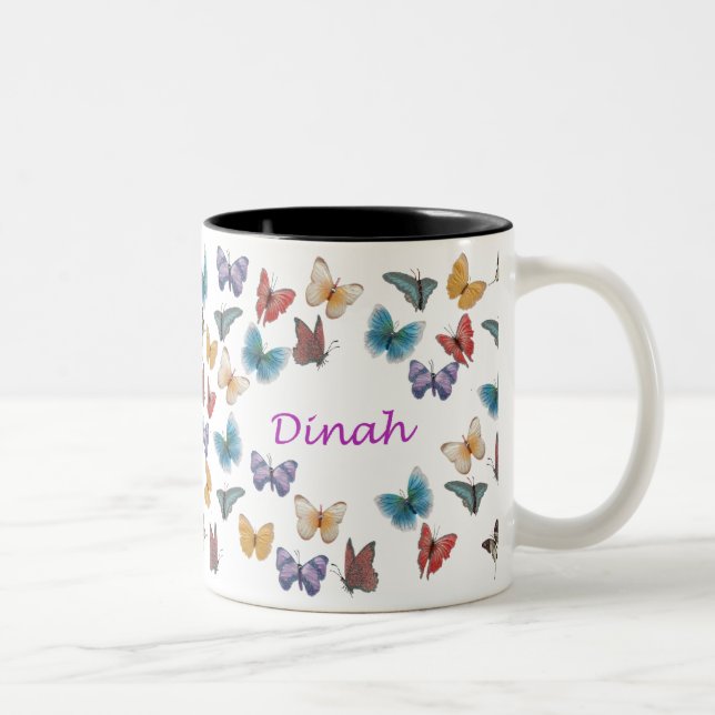 Dinah Two-Tone Coffee Mug (Right)