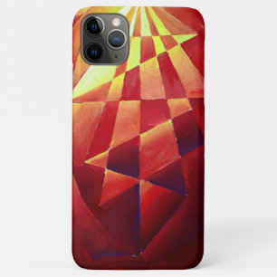 Dinamic abstract composition in red Case-Mate iPhone case