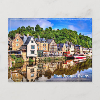 Dinan, Cotes-d'Armour, Bretagne. France. Postcard