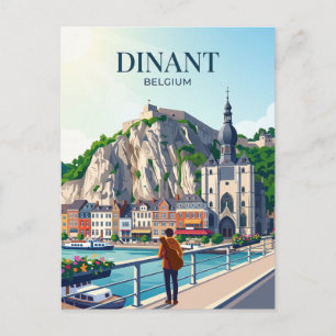 DINANT BELGIUM POSTCARD
