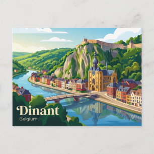 Dinant Belgium Postcard