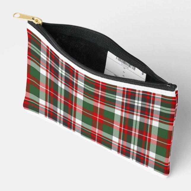 Dinard Tartan pouch - Winter (Open)