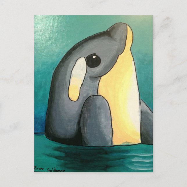 Dina's Dolphin Postcard (Front)