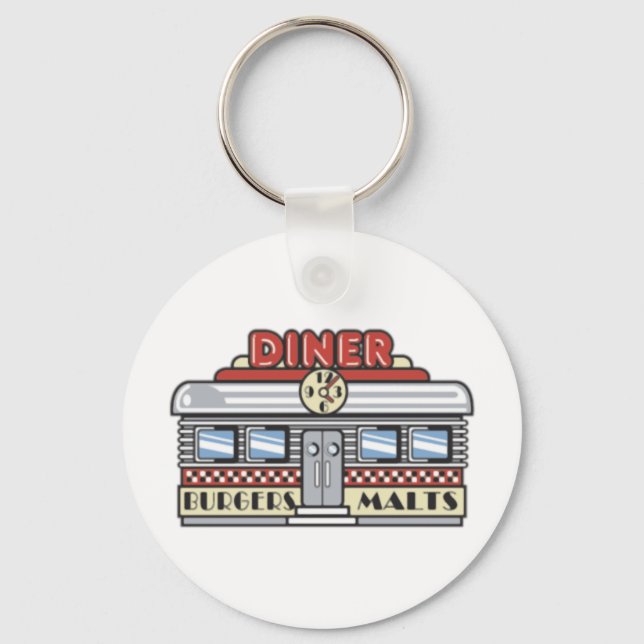 Diner Key Ring (Front)