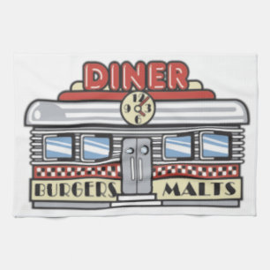 Diner Tea Towel
