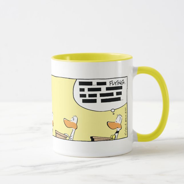 Ding Duck Flight Theory Class Mug (Right)