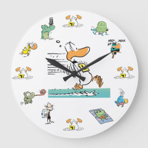 Ding Duck Swamp Character Clock
