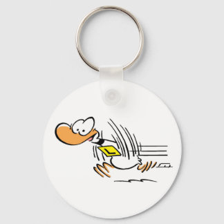 Ding Duck Taking Off Key Ring