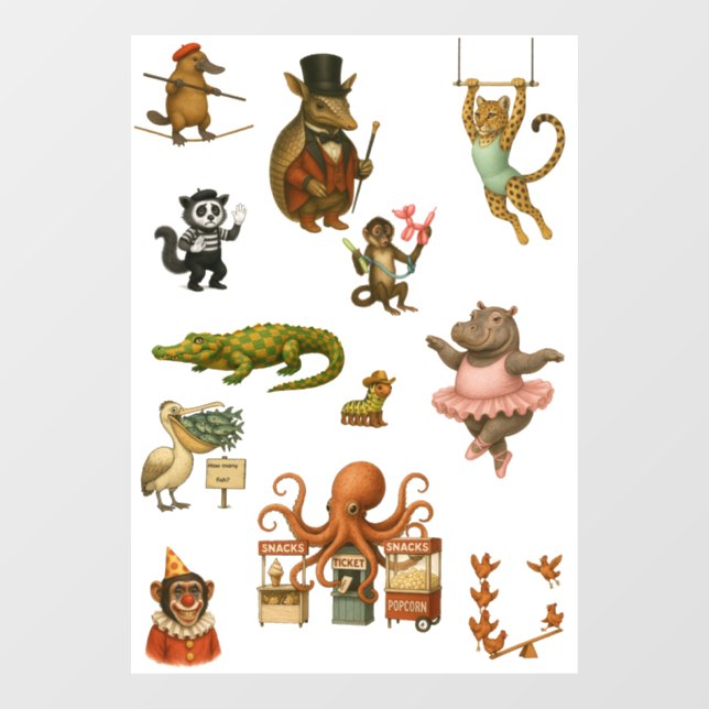 Dingaling Bros Circus acts (Sheet)