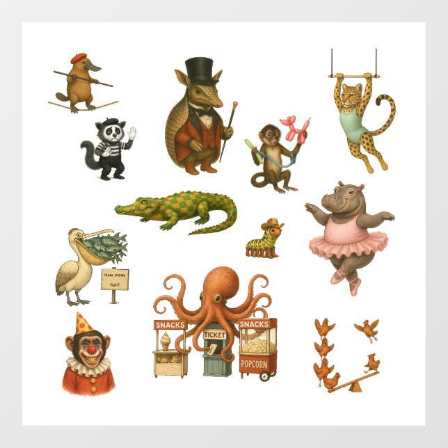 Dingaling Bros Circus acts (Sheet)