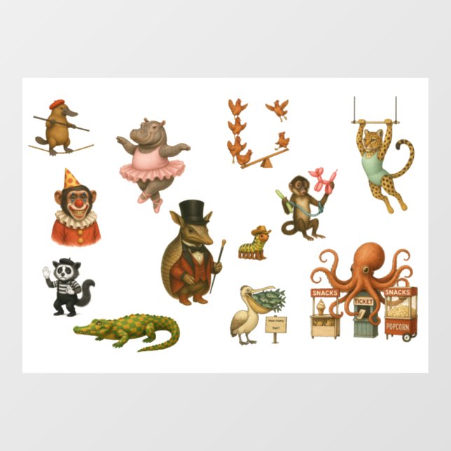 Dingaling Bros Circus acts (Sheet)