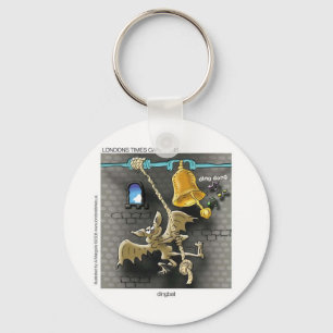 Dingbat Funny Cartoon Gifts Tees & Collectibles Key Ring