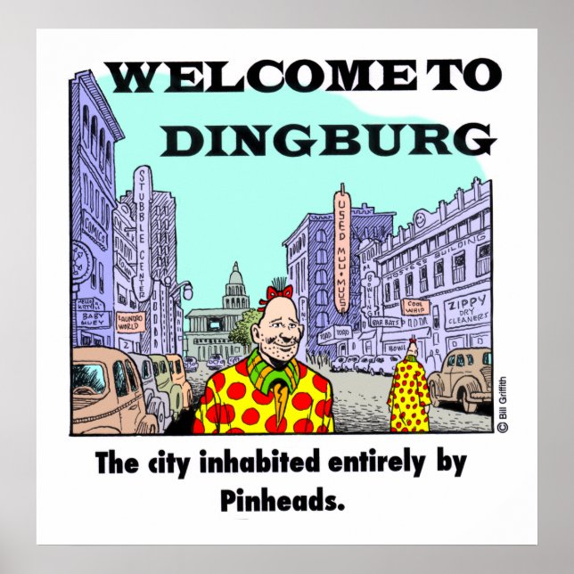 Dingburg poster #1 (Front)