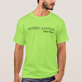 Dinghy Captain personalised with name T-Shirt
