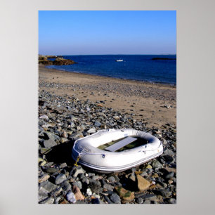 Dinghy in Guernsey Poster