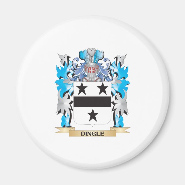 Dingle Coat of Arms - Family Crest Magnet (Front)