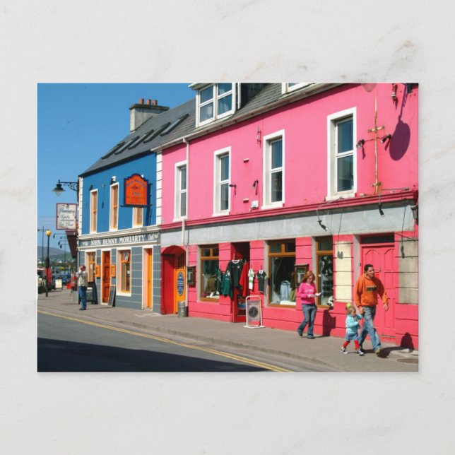 Dingle County Kerry Ireland Postcard (Front)