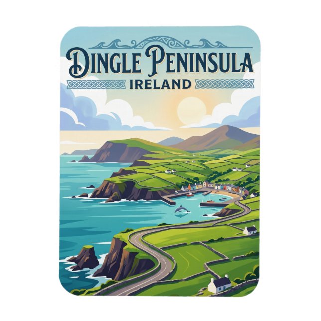 Dingle Peninsula Ireland Magnet (Vertical)
