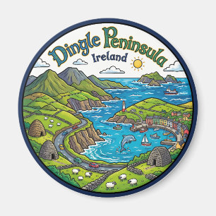 Dingle Peninsula Ireland Magnet