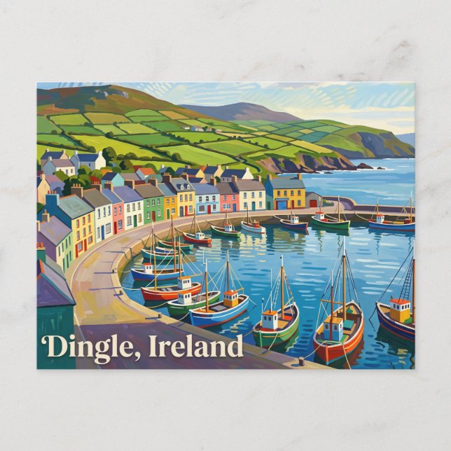 Dingle Peninsula Ireland Postcard (Front)