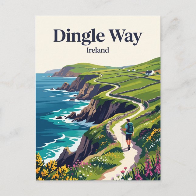 Dingle Way Ireland Postcard (Front)