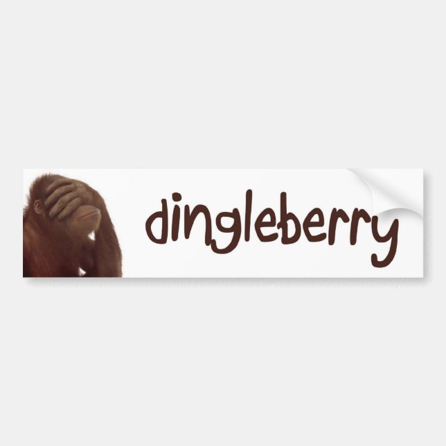 dingleberry bumper sticker (Front)