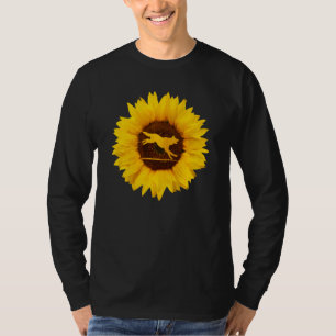 Dingo  For Women Men Dog Pet Puppy Sunflower T-Shirt