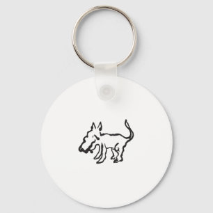 Dingo Key Ring