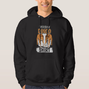 Dingos Quote Dog This Is My Dingo Hoodie
