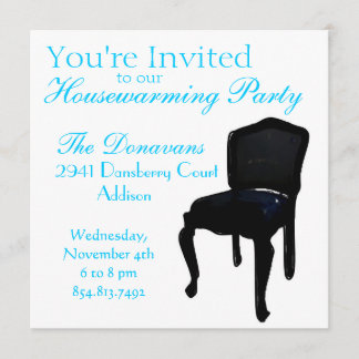 Dining Chair as Housewarming Invitation