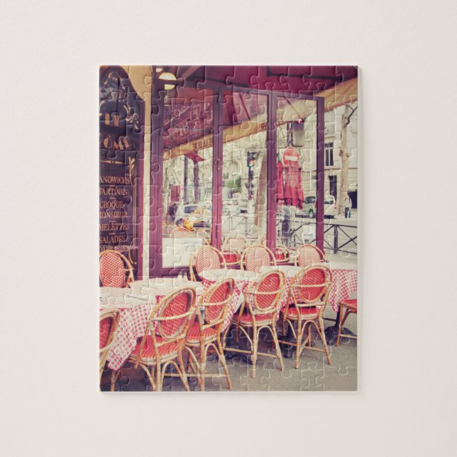 Dining In Paris Al Fresco Jigsaw Puzzle (Vertical)