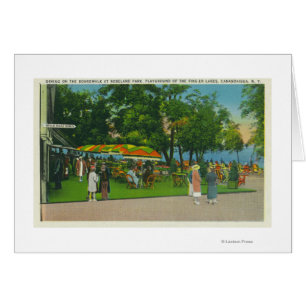 Dining on the Boardwalk at Roseland Park Scene