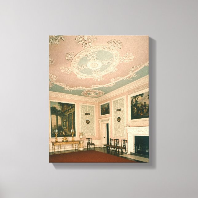 Dining room furniture, 1767 canvas print (Front)