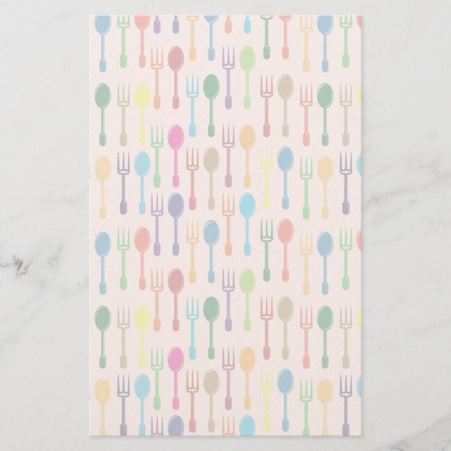 Dining Texture Stationery (Front)
