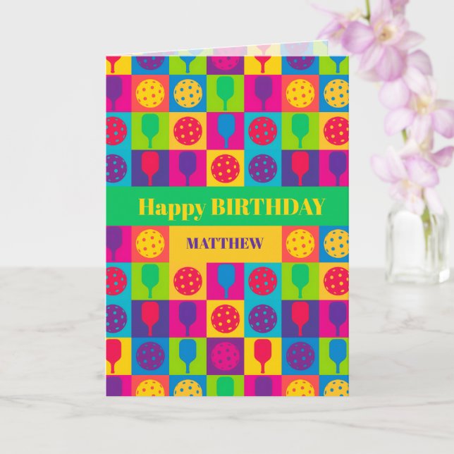 Dink, Drink & Celebrate! Birthday Card (Orchid)