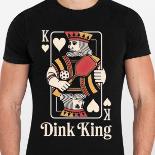 Dink King - Funny Pickleball Lovers Tshirt