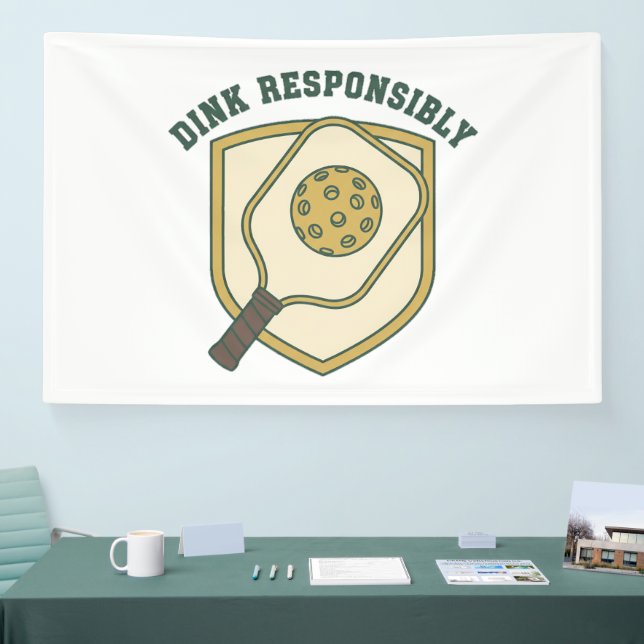  Dink Responsibly Banner (Tradeshow)