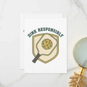 Dink Responsibly Thank You Card